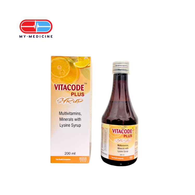 [MD110144] Vitacode Plus Lysine Syrup 200ml (Own)